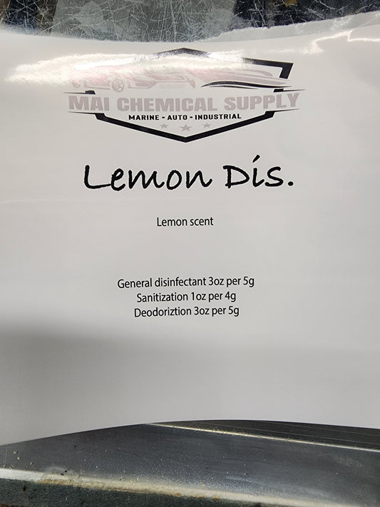 Lemon Dis. five gallon bucket