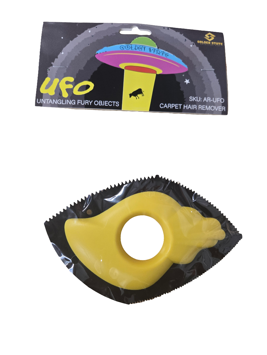 UFO pet hair brush