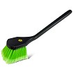 Angled Head Bristles Brush  18"  - Green Polystyrene