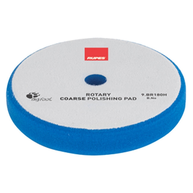 Rupes Rotary Foam Compounding Pad, Blue/Coarse -