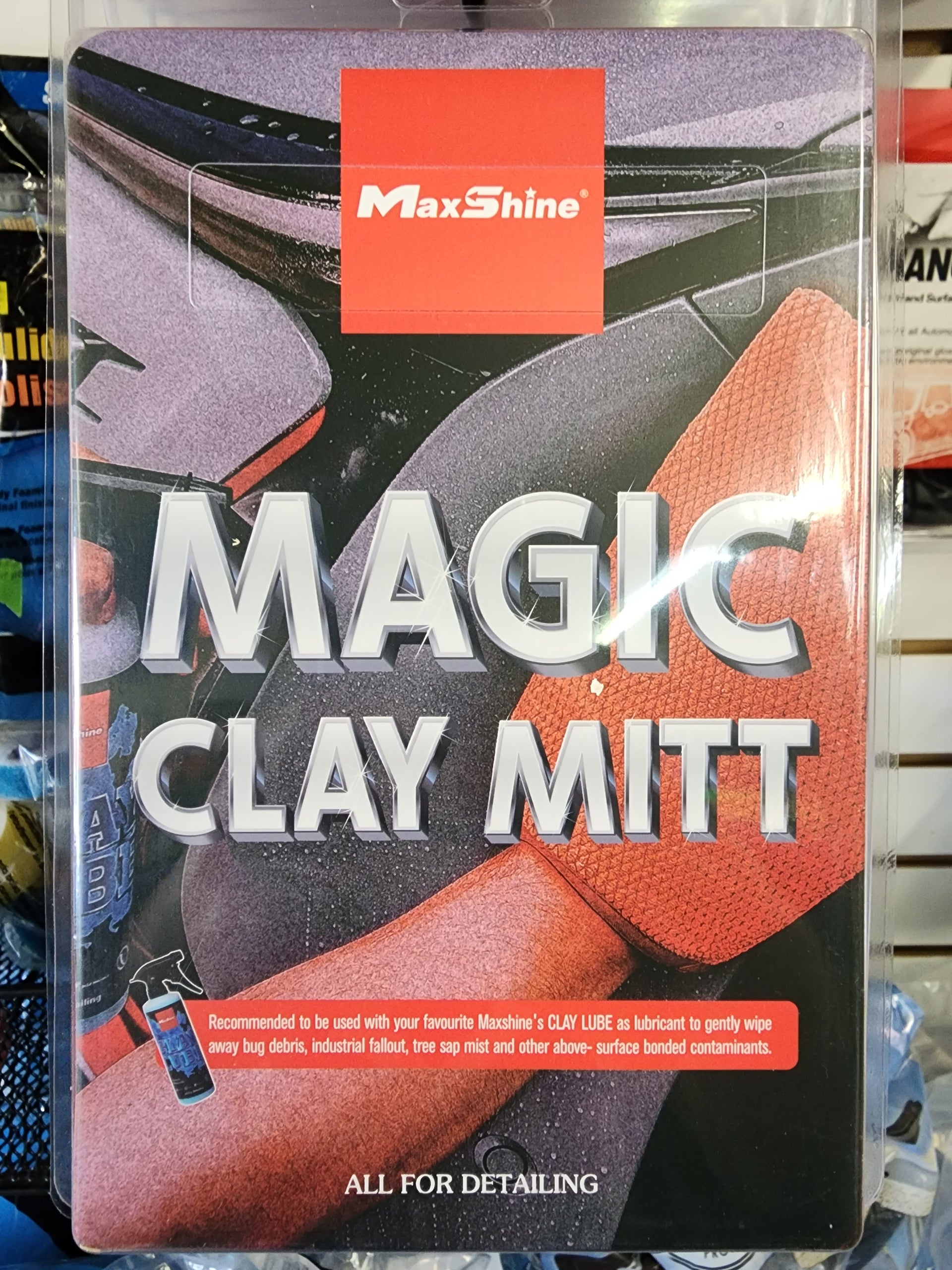 MaxShine- Detailing Clay Mitt - First Choice Auto Detail Supplies