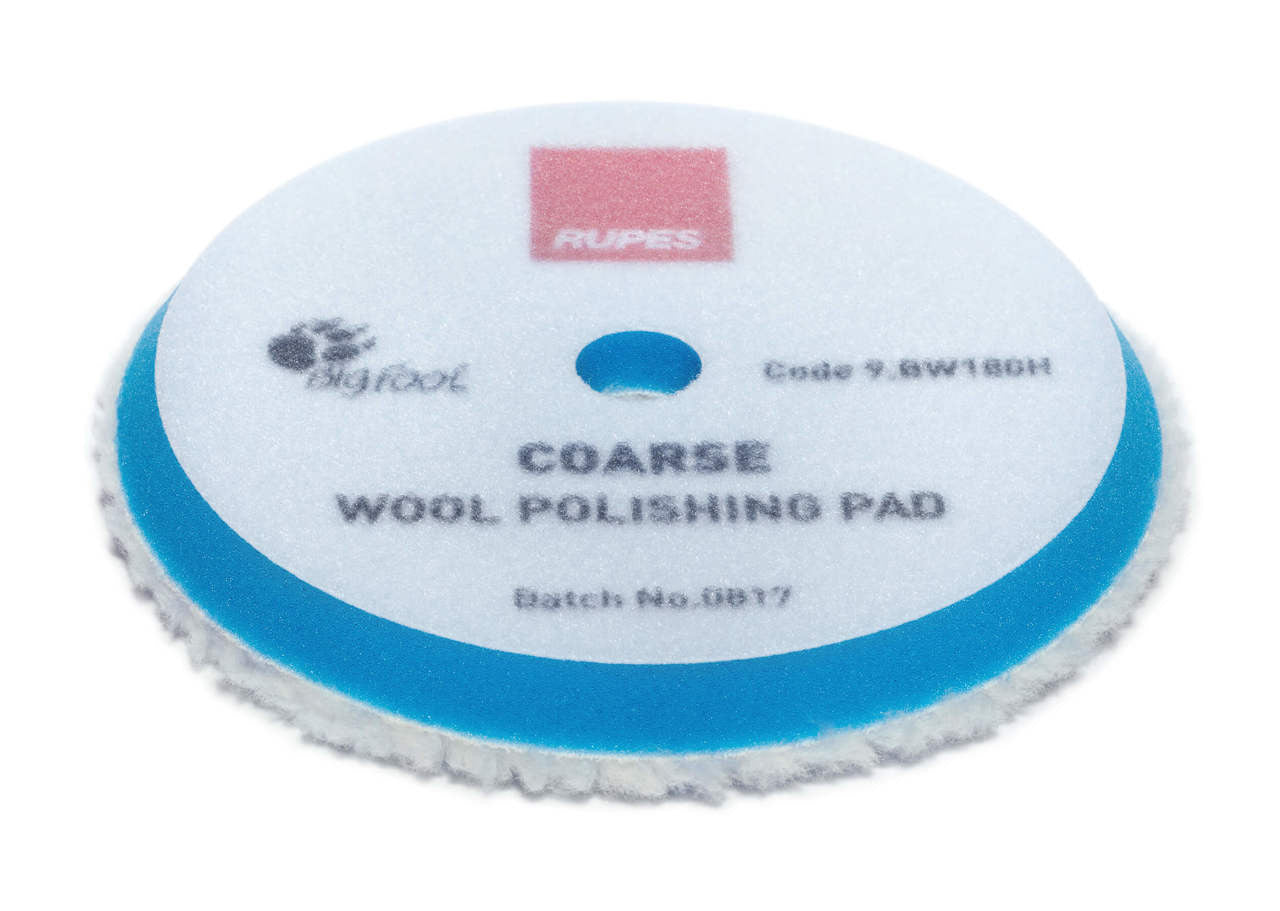 RUPES Blue Coarse Wool Pad - 6"