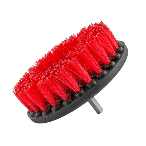 Drill Brush (Red) Stiffer Bristles