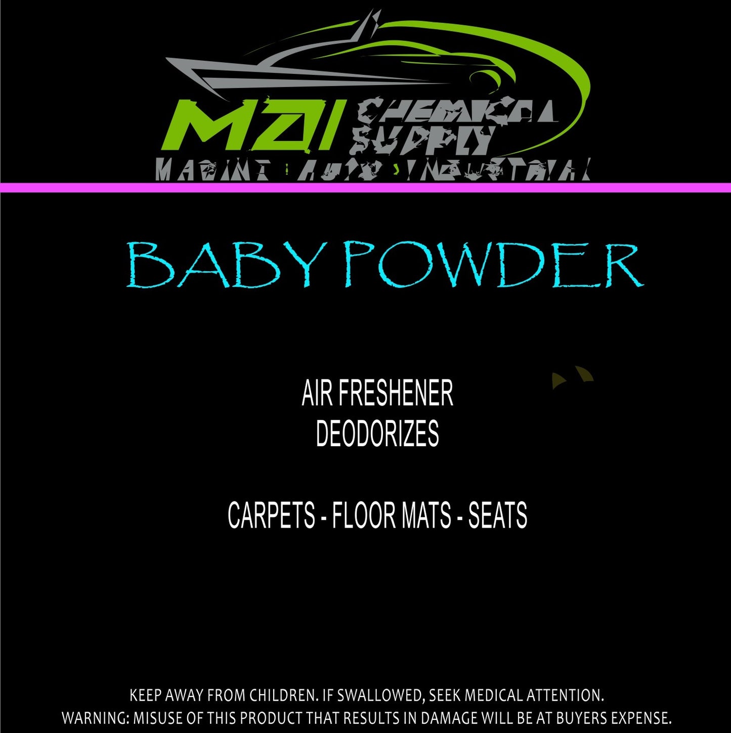 Water Based Air Freshener (Baby Powder)