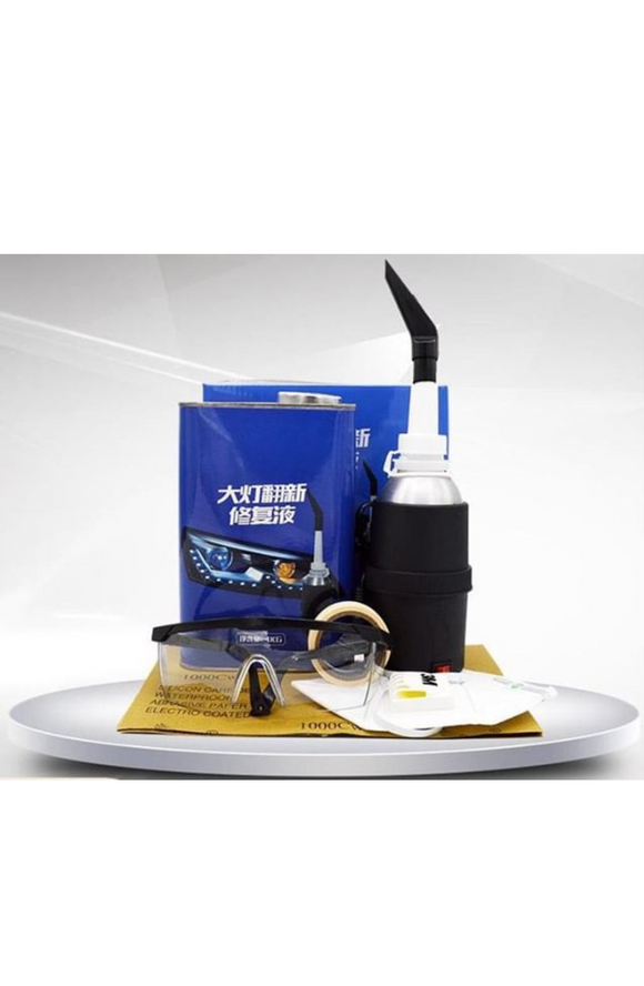 Headlight Restore Solution for Steam Pot System