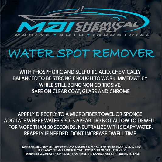 Water Spot Remover Gallon 128oz