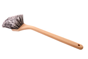 Black and White Curved Wash Brush