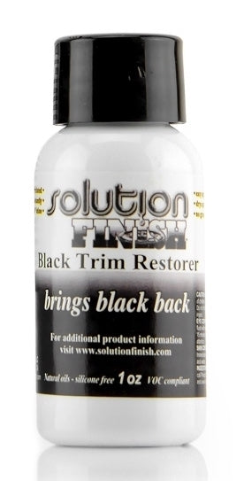 Solution Finish Black Trim Restorer - 1 oz.