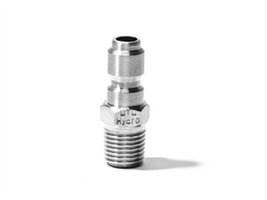 STAINLESS STEEL PLUGS 1/4" Male